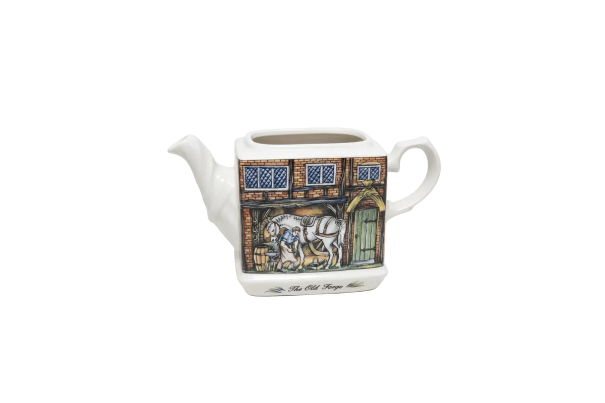 Vintage Sadler England Teapot "The Old Forge" Cottage Series - Reg No. 2026098|286922435602