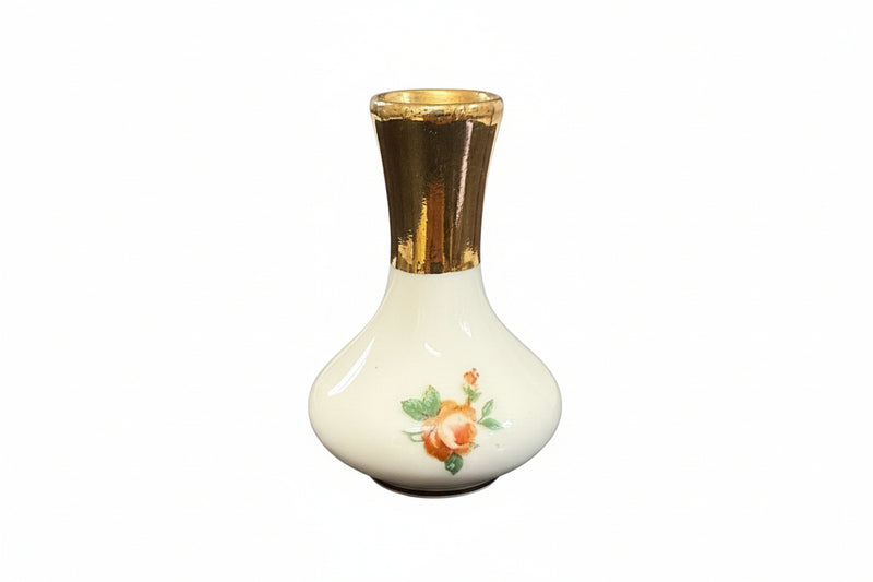 Miniature Rococo Courtship Vase Limoge|286907851854