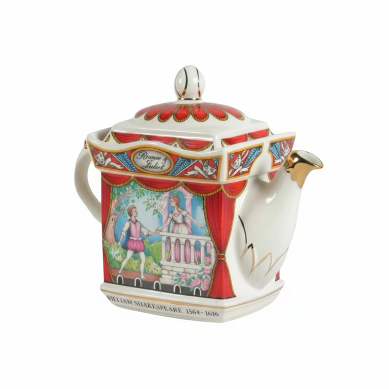 Vintage James Sadler Teapot  Romeo and Juliet Balcony Scene Series #4445|286921530378