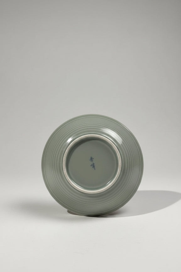 Vintage Japanese Arita Ware Bowl Shuho Kiln - Ai no Utsuwa Blue & White Floral|287049615813