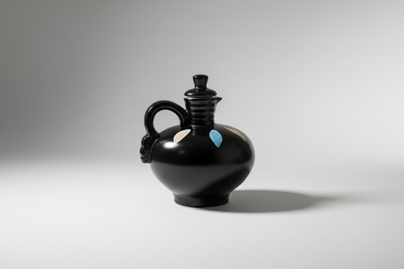 Grizzle Keramik 3479 Decanter Vintage W. Germany Mid-Century Pottery Rare Black|286922382575