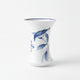 Hutschenreuther Germany Bone China Vase — Blue Bird on Branch, Vintage 1970s