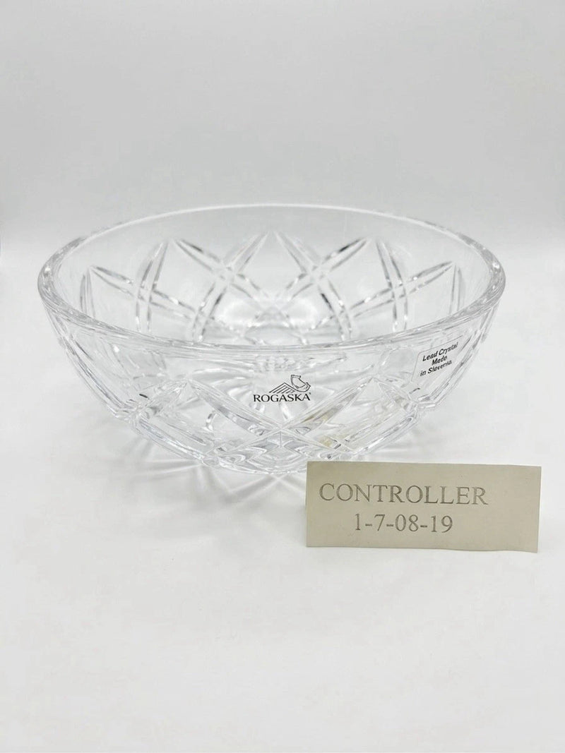 Rogaska Crystal "Live, Love, Sparkle" Mini Bowl 12cm Handmade