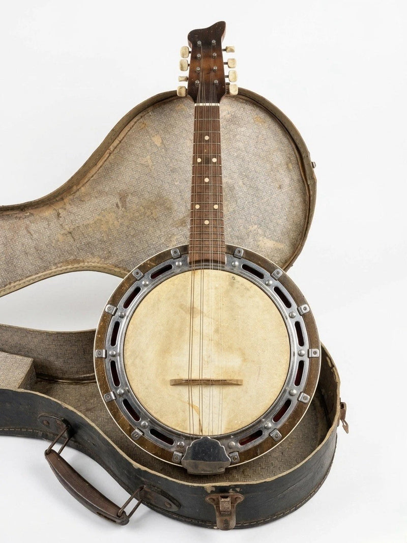 Banjo Mandolin (Banjolin) with Original Hard Case