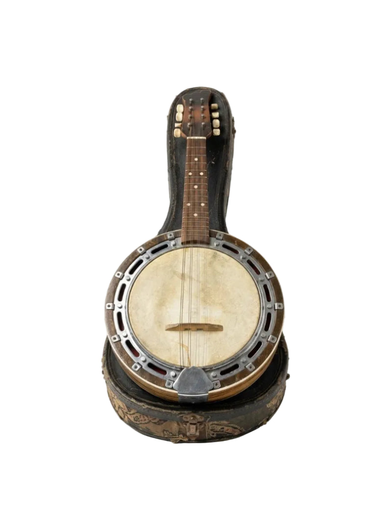 Banjo Mandolin (Banjolin) with Original Hard Case