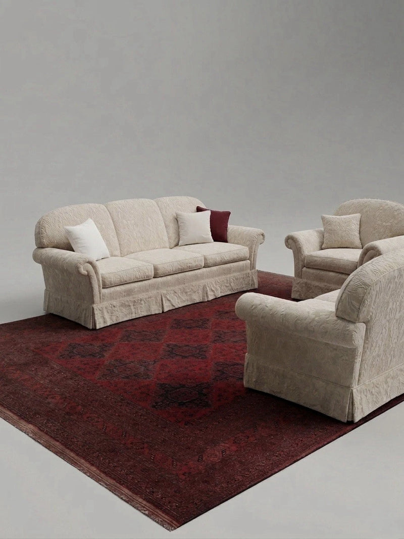 Moran Classics 3-Piece Lounge Suite in Cream Damask