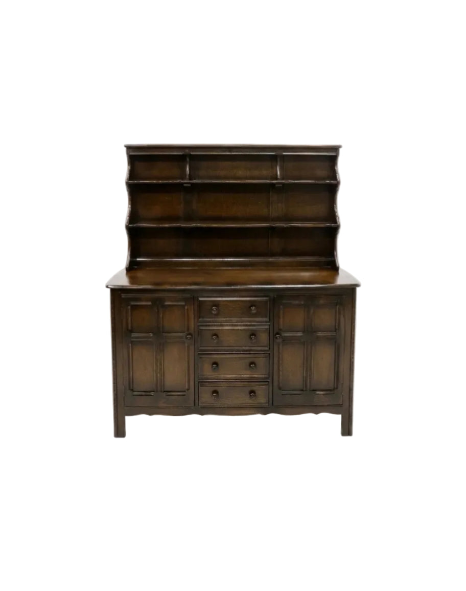 Ercol Windsor Dresser & Display Sideboard in Solid English Elm