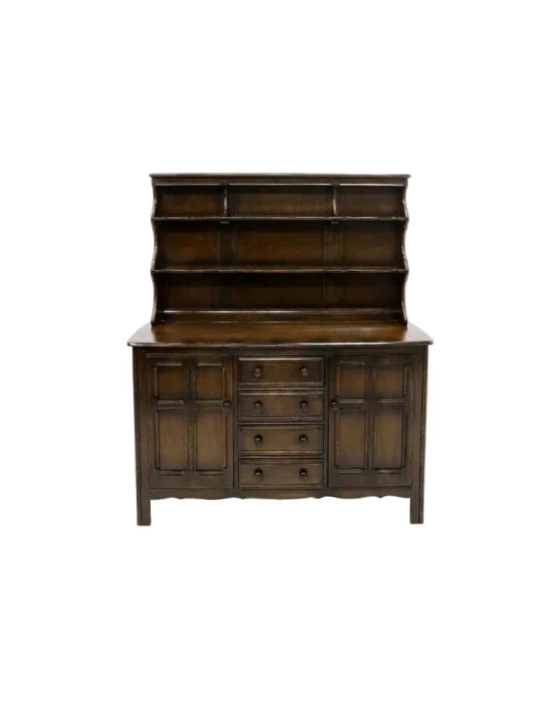 Ercol Windsor Dresser & Display Sideboard in Solid English Elm