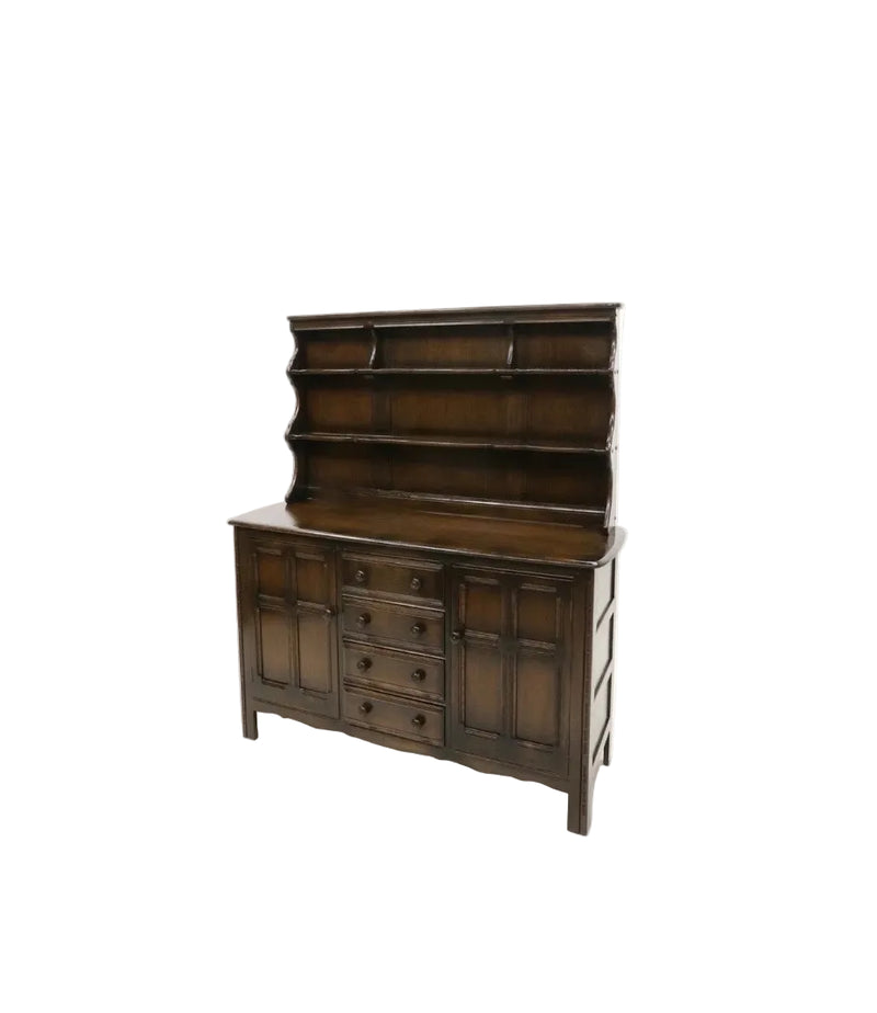 Ercol Windsor Dresser & Display Sideboard in Solid English Elm
