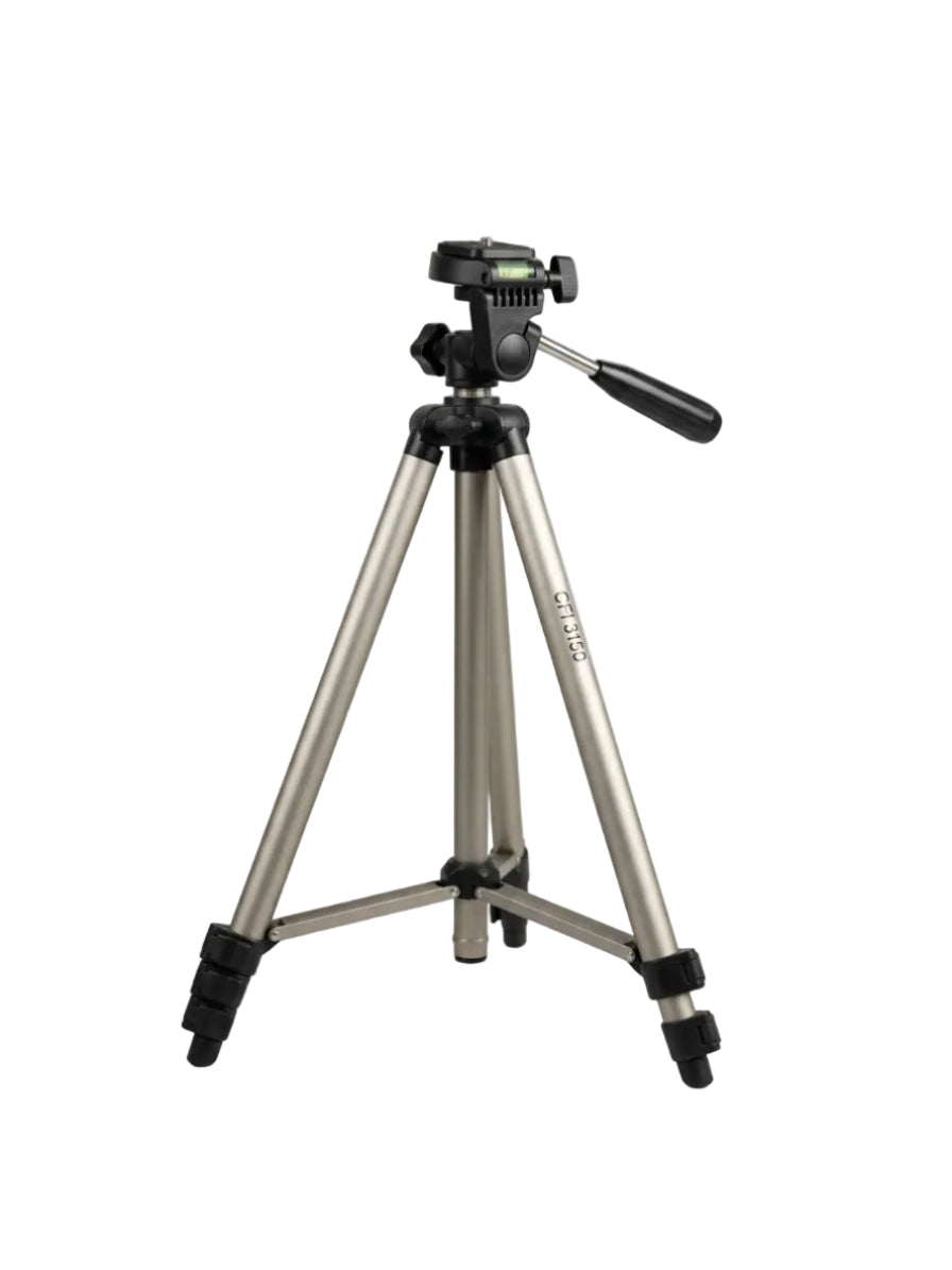Vintage CFI 3150 Camera Tripod with 3-Way Pan/Tilt Head