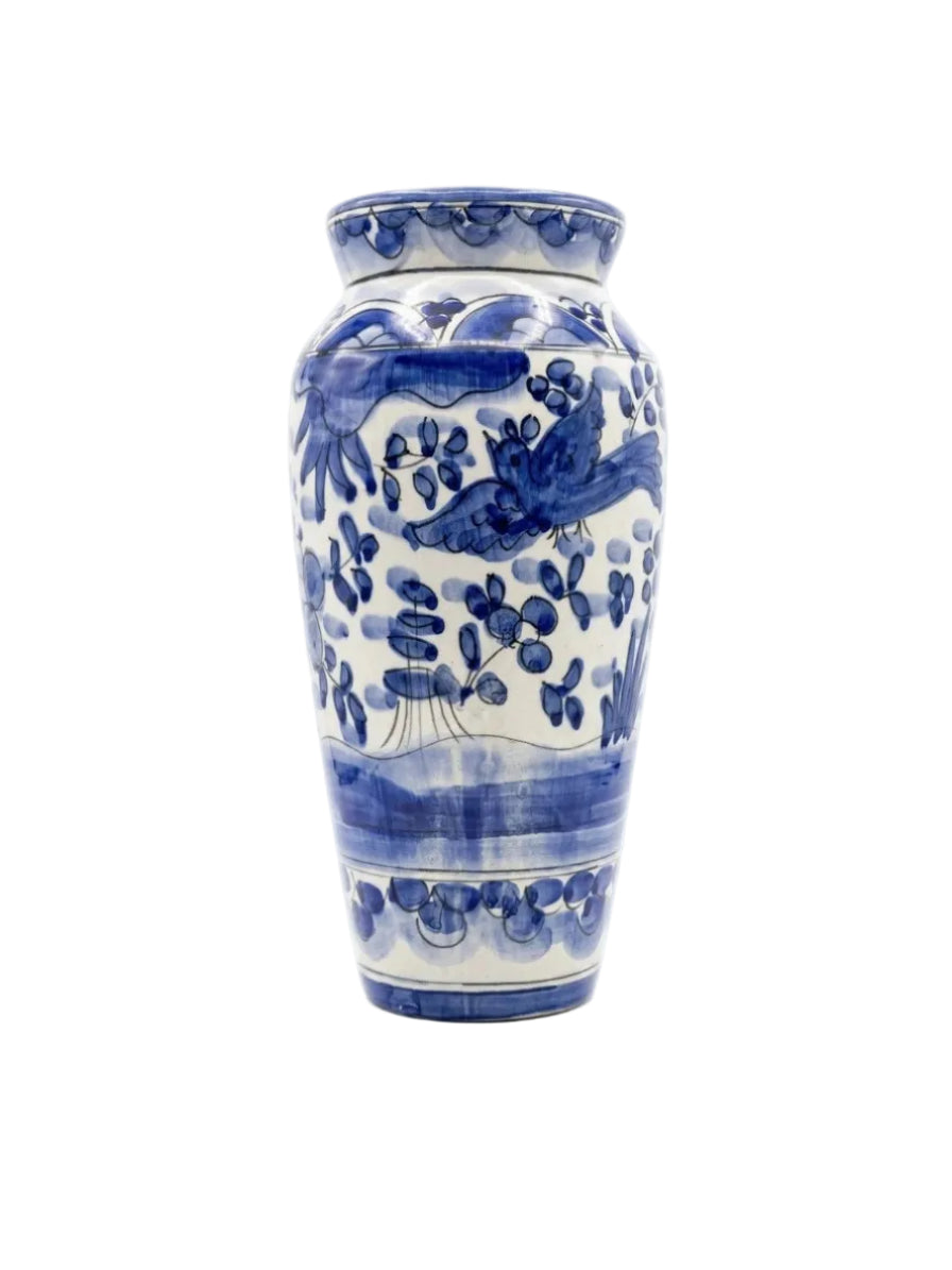 Vintage Facerama Alcobaça Vase #220 – Hand-Painted