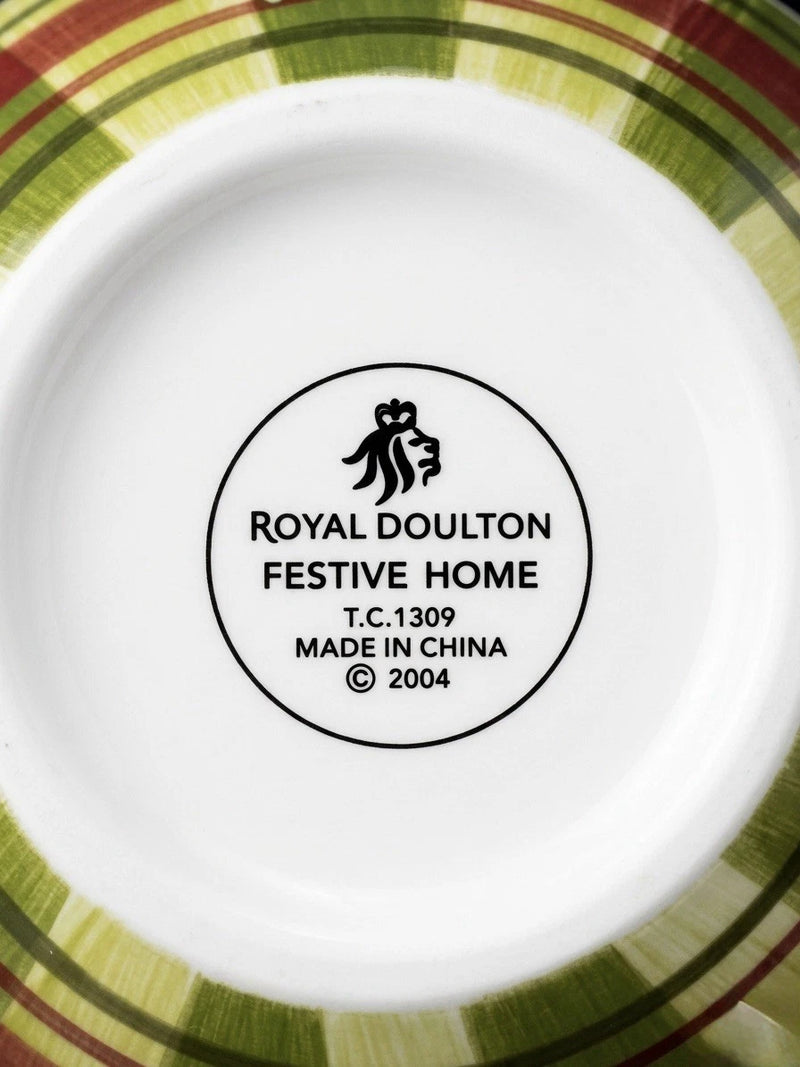 Vintage Royal Doulton Festive Home Sugar Bowl — T.C. 1309 (2004)