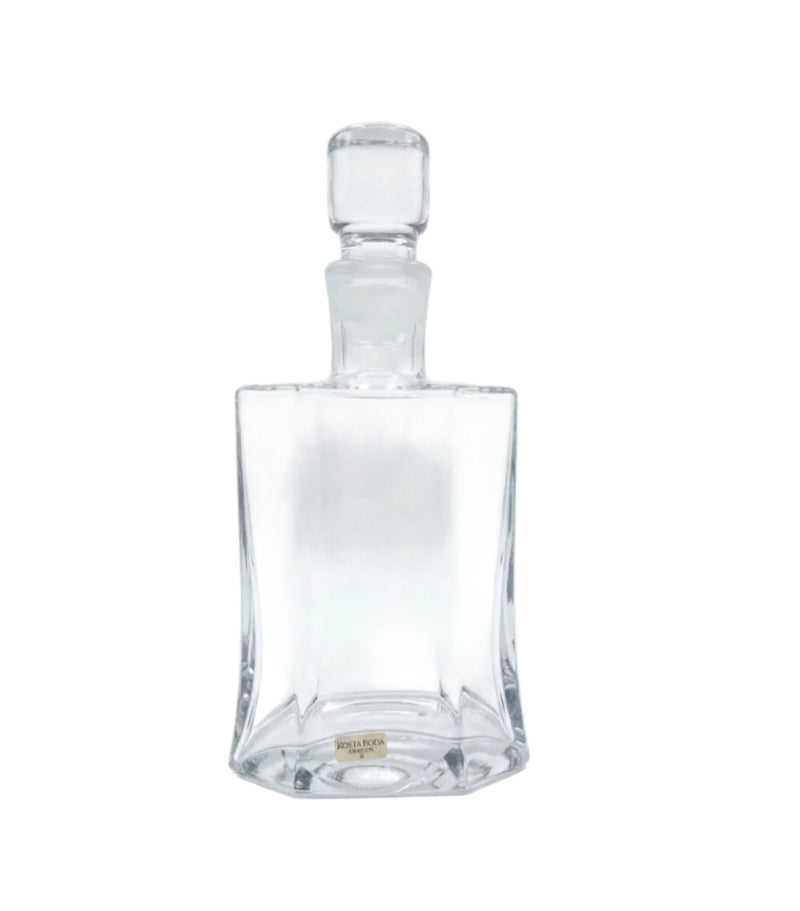 Vintage Kosta Boda Sweden Crystal Decanter with Stopper