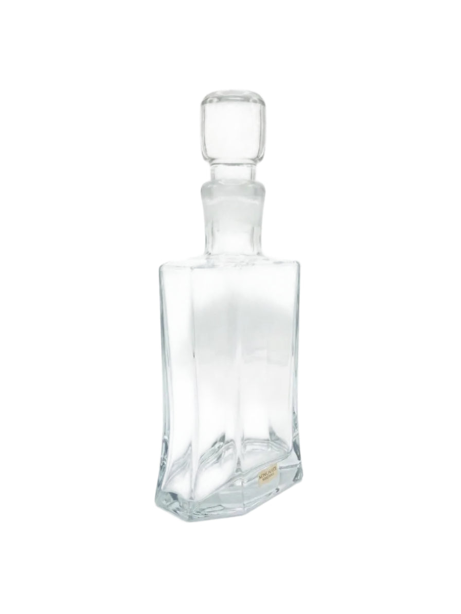 Vintage Kosta Boda Sweden Crystal Decanter with Stopper
