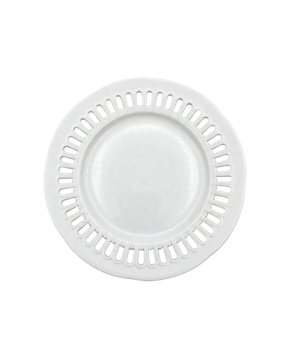 Vintage Schumann Arzberg Reticulated Porcelain Plate