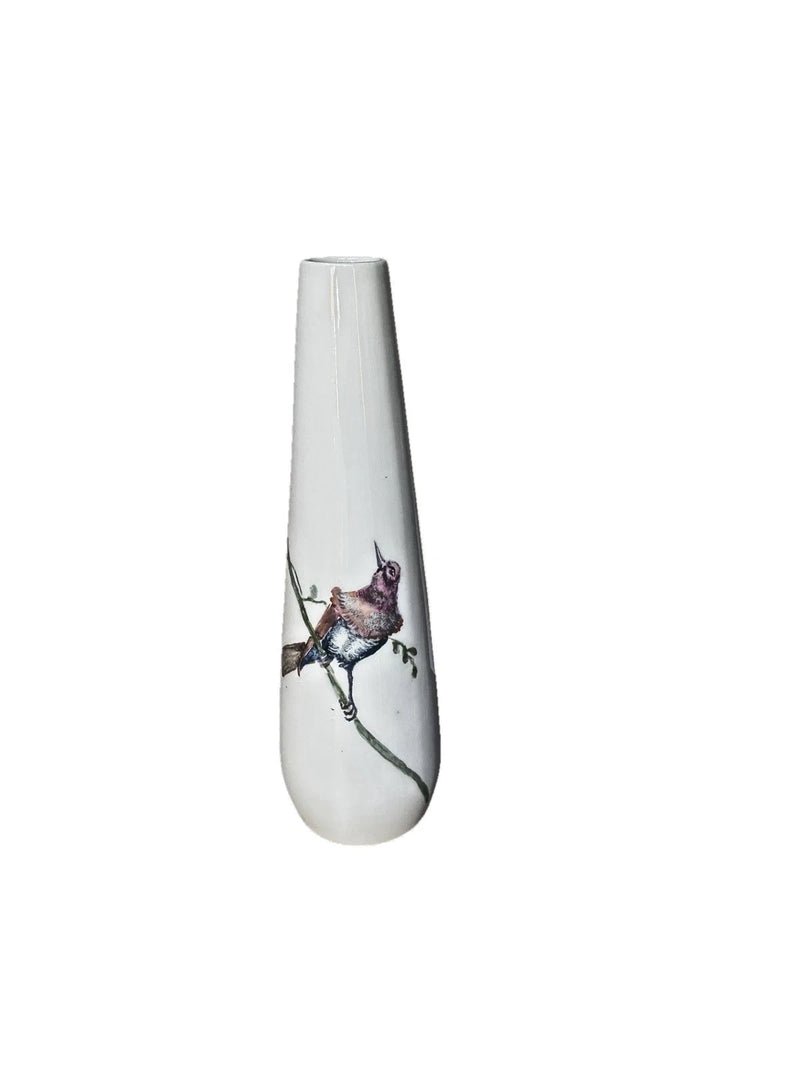 Vintage Tirschenreuth Germany Fine Porcelain Vase 1983