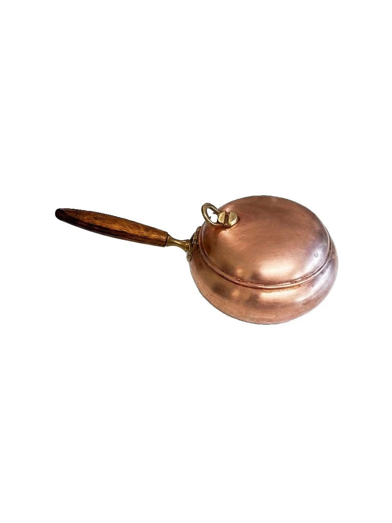 Vintage Tagus Portugal Copper Melting Pot / R.78
