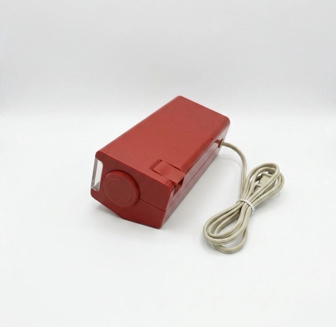 Copal 229 Red Flip Clock Japan Space Age 70s Desk Alarm