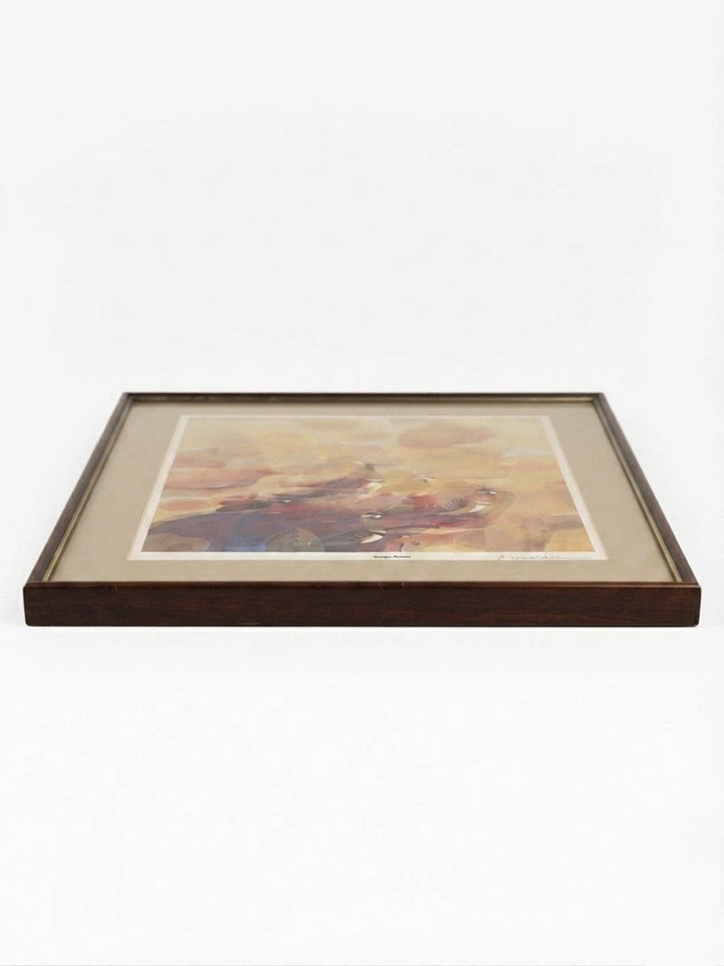 Lars Knudsen 'Spinifex Pigeons' Ltd Edition Print 1985