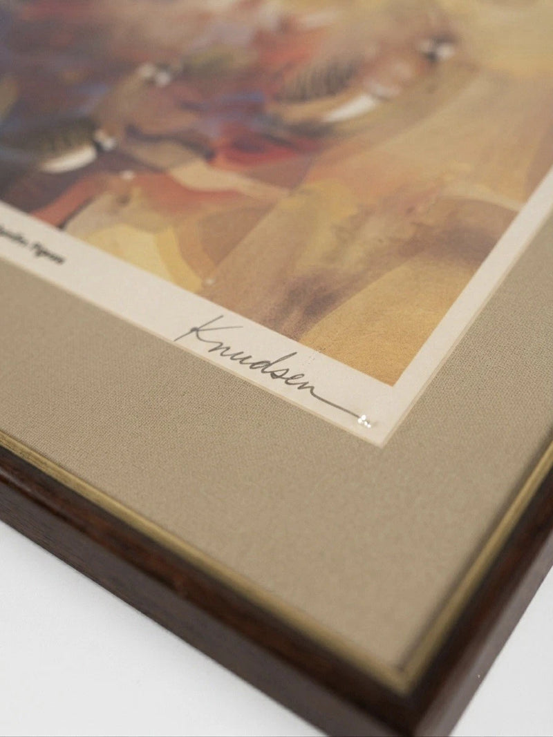 Lars Knudsen 'Spinifex Pigeons' Ltd Edition Print 1985