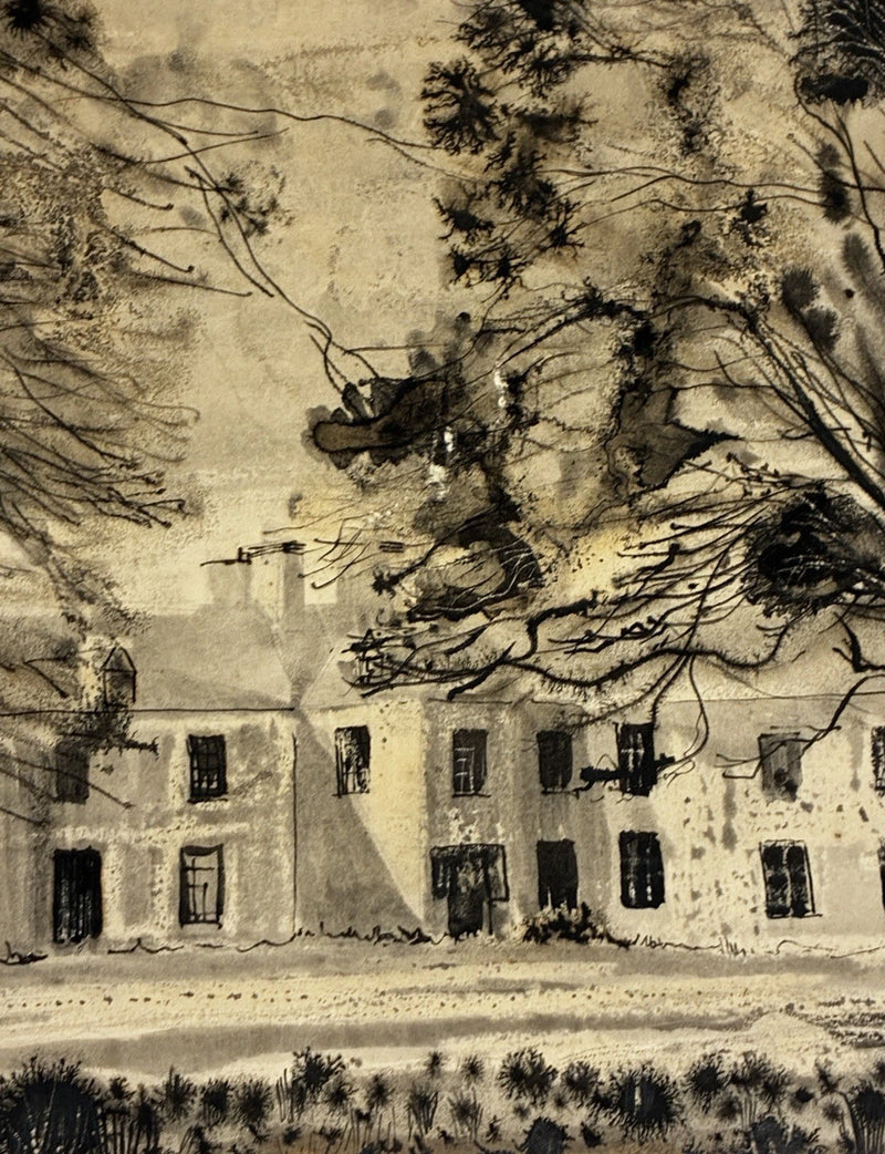 Landscape Study With House And Tree — Stuart Robinson 1957