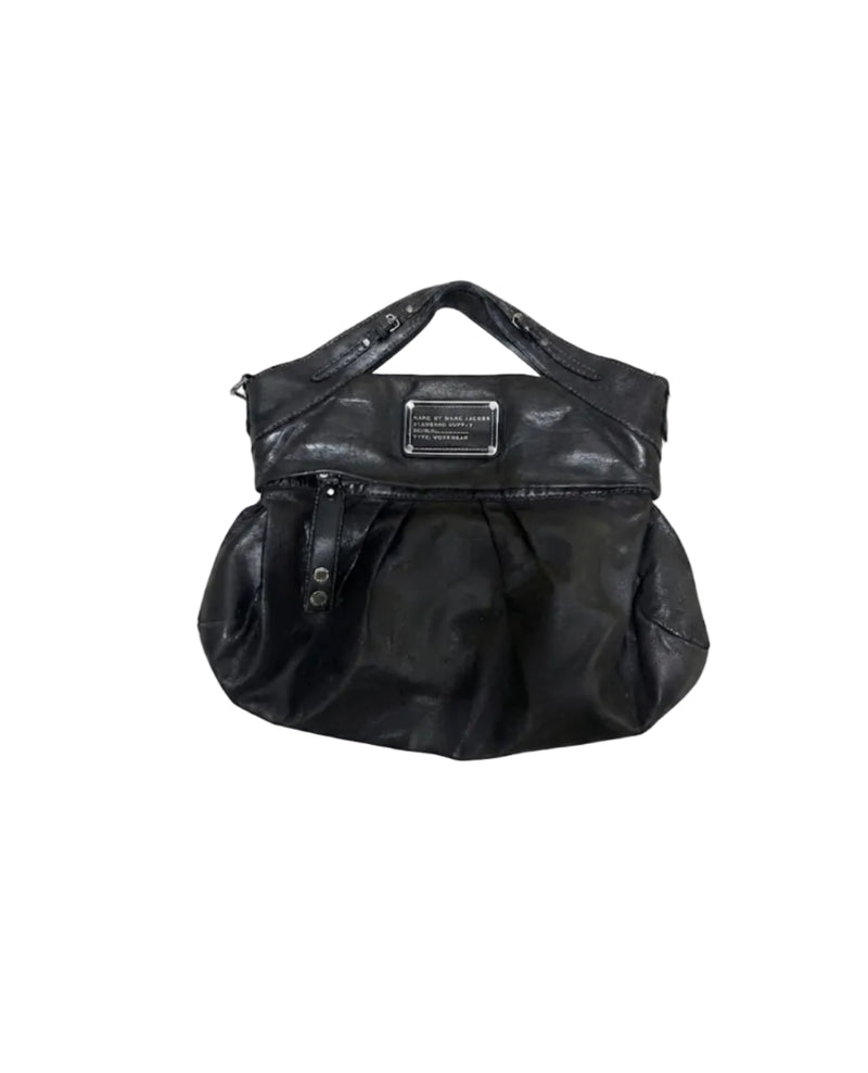 Marc By Marc Jacobs Standard Supply Black Leather Hobo Bag