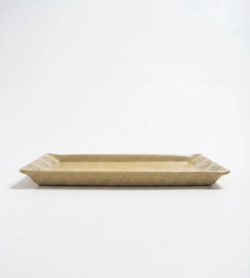 Vintage Shungyo Flame Cooker Stoneware Tray