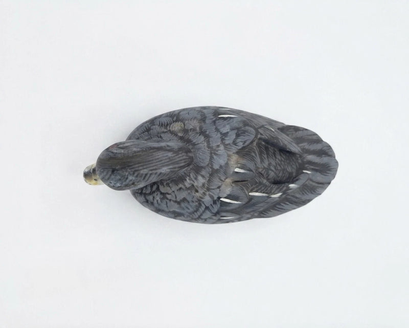 Vintage Hand Carved Wooden Duck Decoy Folk Art