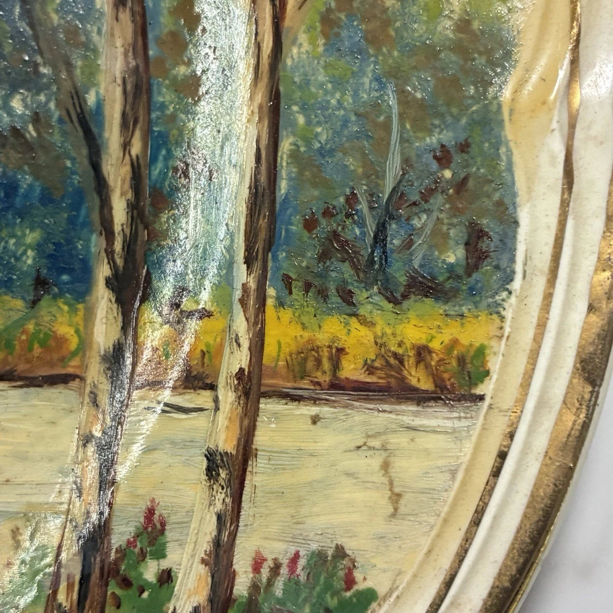 Royal Art Pottery Longton Hand Painted Plate – J.H. Whiteford