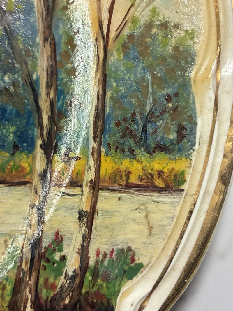 Royal Art Pottery Longton Hand Painted Plate – J.H. Whiteford