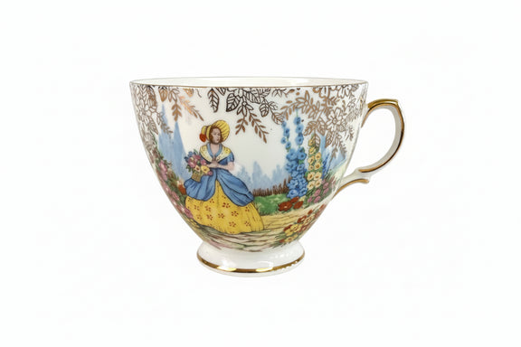 Vintage Colclough Bone China Teacup  With  Crinoline Lady" Design|286890736706