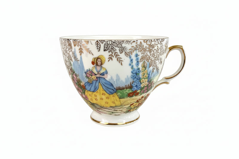 Vintage Colclough Bone China Teacup  With  Crinoline Lady" Design|286890736706