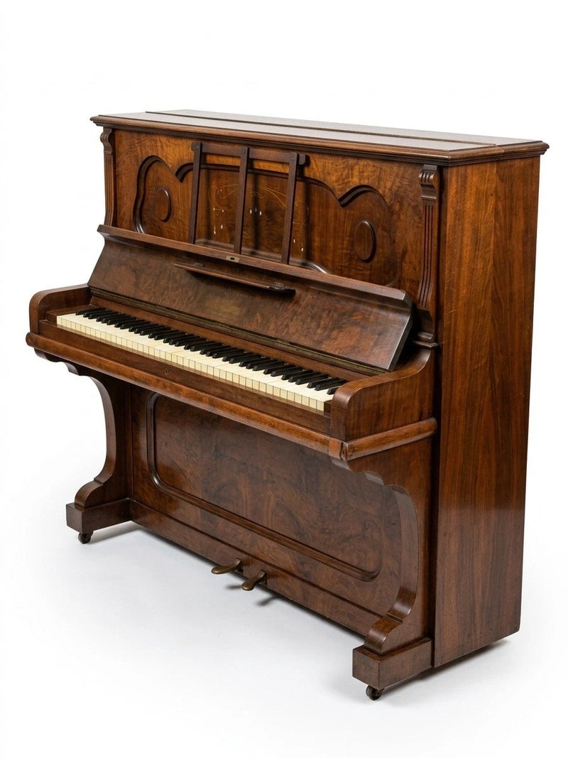 Antique Rare Victorian Era Upright Piano | Wm. Kenna-Smith, Manchester | c.1890–1910