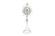 Vintage Shabby Chic Double-Sided Pedestal Clock - French Country Style