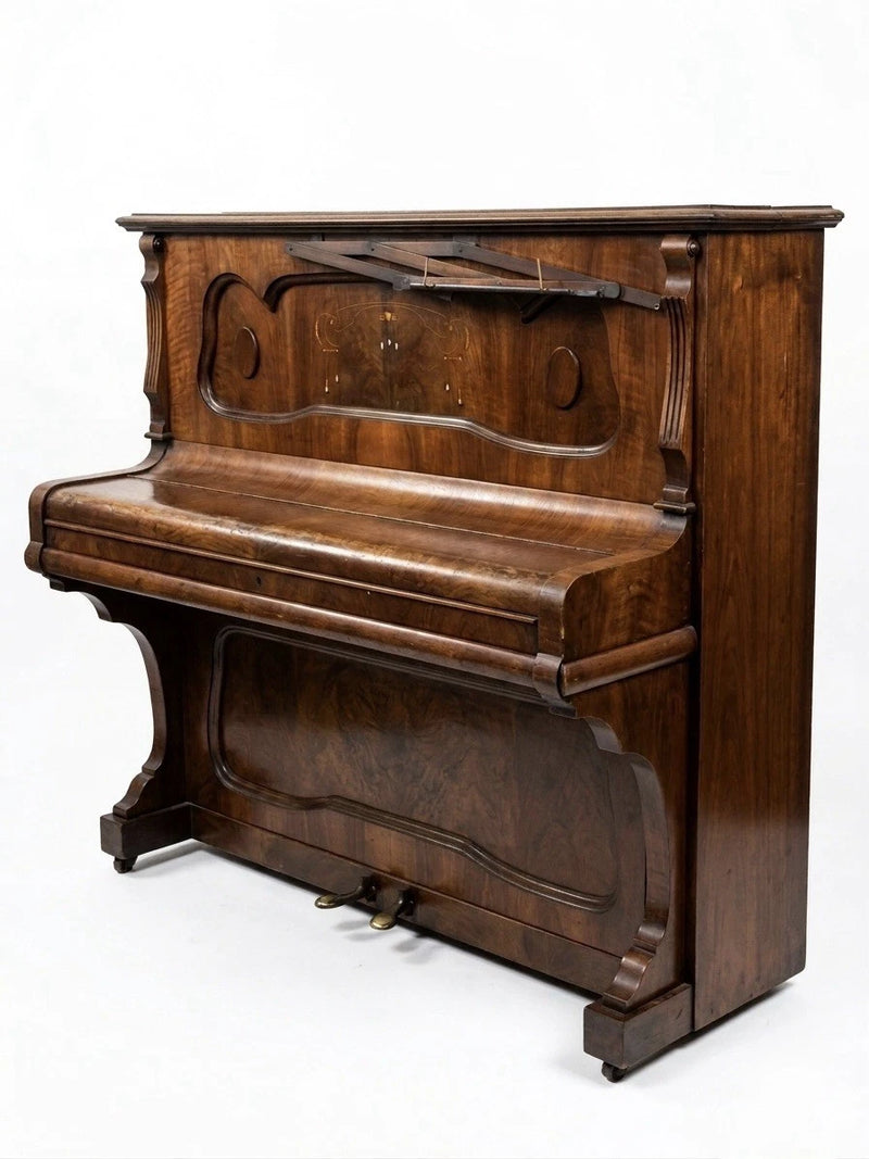 Antique Rare Victorian Era Upright Piano | Wm. Kenna-Smith, Manchester | c.1890–1910
