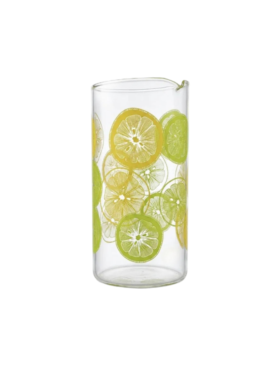Vintage Pyrex Citrus Lemon & Lime Glass Pitcher Jug | 1L