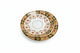 VINTAGE Royal Albert CROWN CHINA Saucer Black Gold Orange Green C. 1917-1935|286881620434
