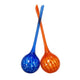 Hand-Blown Art Glass Plant Watering Globes - Pair (Blue & Red)|286941393776