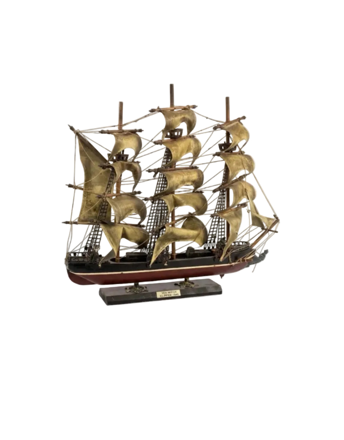 Vintage Sea Witch Clipper 1846 Model Ship