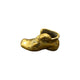 Vintage Solid Brass Boot Shoe Figurine - Novelty Match Holder, Ashtray