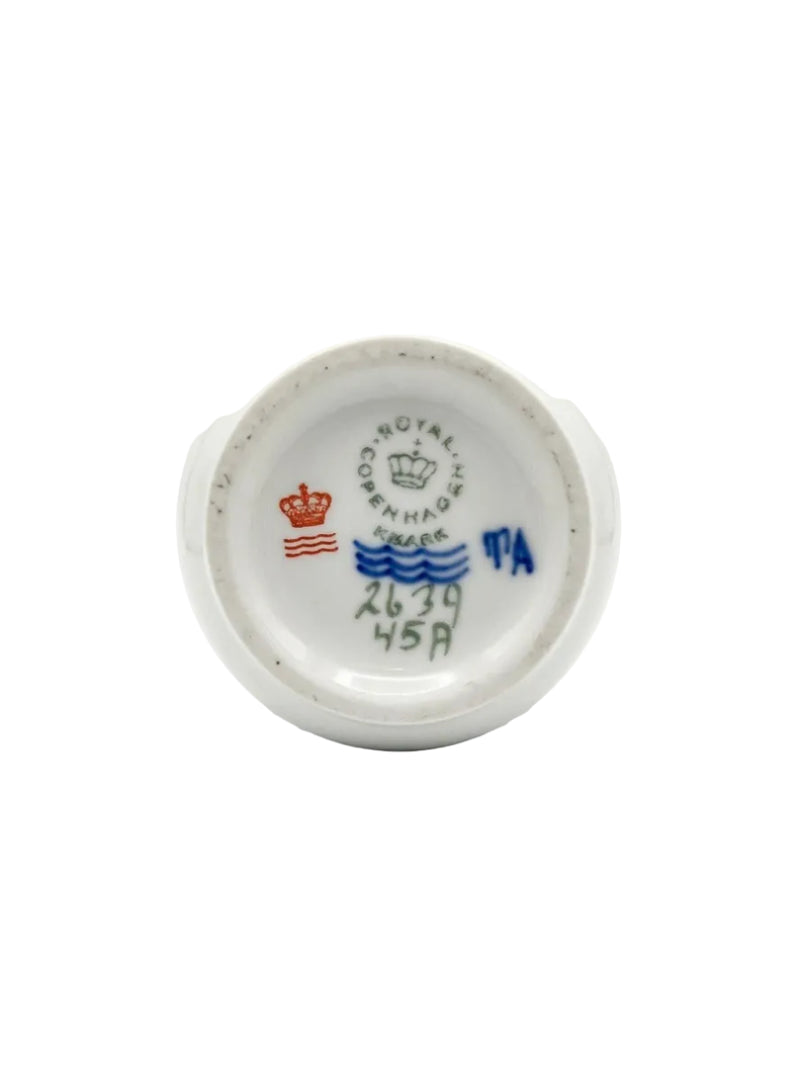 Royal Copenhagen Denmark Miniature Vase — Dandelion Pattern (No. 2639/45A)