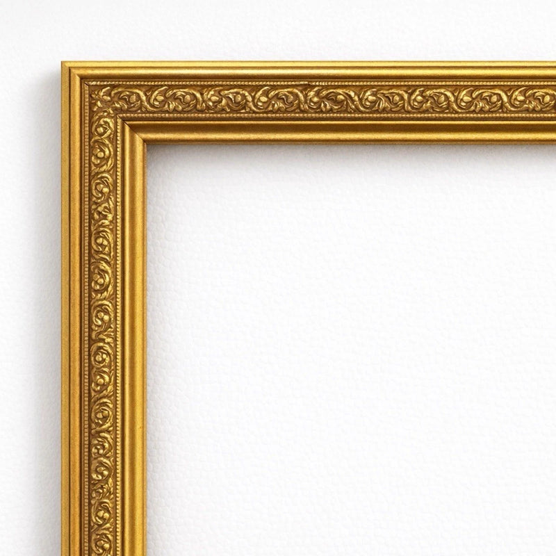 Ornate Gold Frame 90x116cm Antique Baroque Rococo Style Mirror