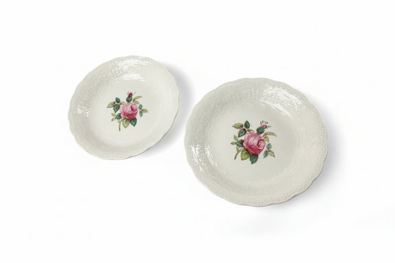 Copeland Spode's Jewel Billingsley Rose Dish Set Of Two|286907910765