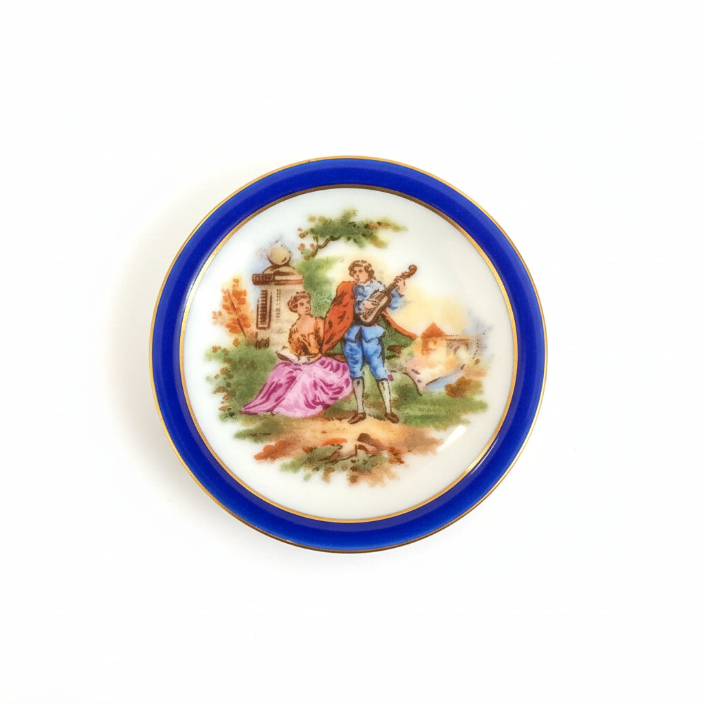 Limoges France Plaque Miniature |286907776603