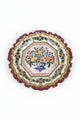 Royal Tichelaar Makkum Plate Dutch Polychrome Delft Hand Painted Floral|286873303340