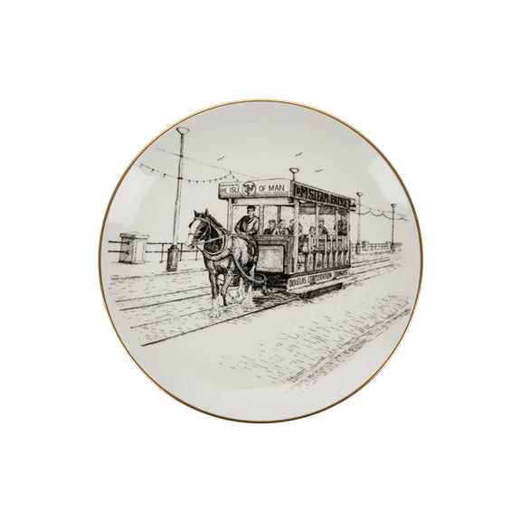 Spode Limited Ed. Douglas Horse Tramways Plate No.34 Patricia Isle Of Man 1993|286939004682