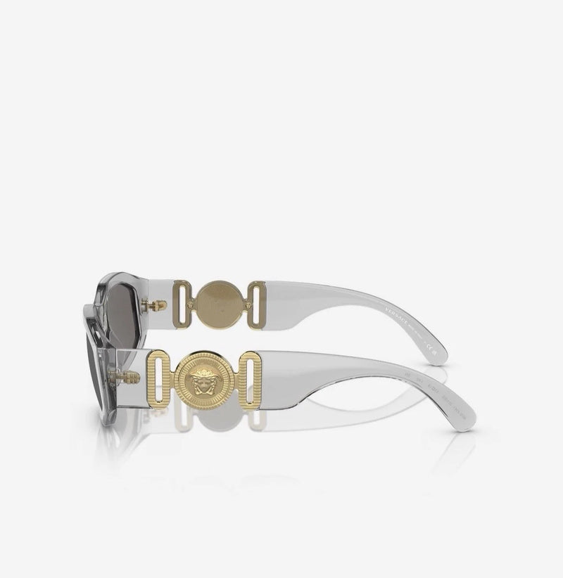 Versace Medusa Biggie Sunglasses O4361 Grey Pre Owned