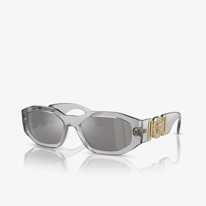 Versace Medusa Biggie Sunglasses O4361 Grey Pre Owned