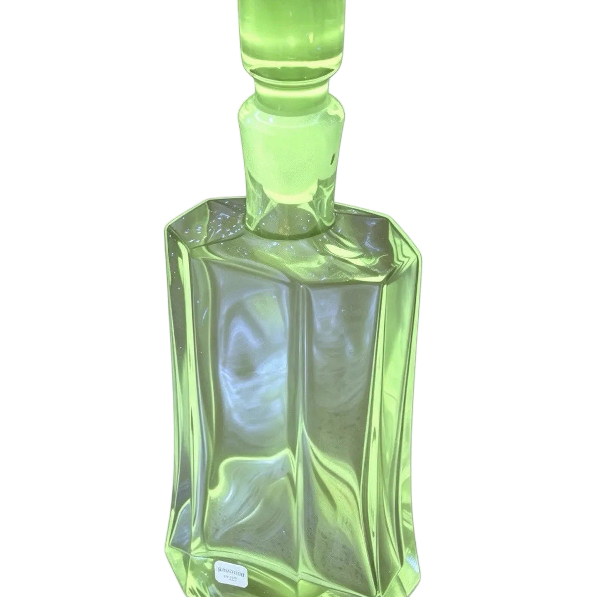 Vintage Kosta Boda Sweden Crystal Decanter with Stopper