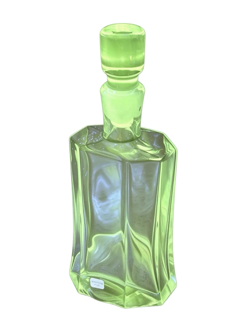 Vintage Kosta Boda Sweden Crystal Decanter with Stopper